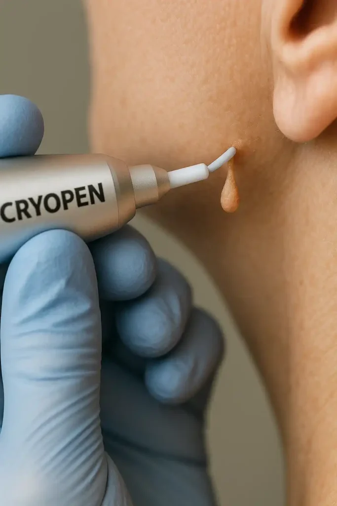 Cryopen for skin tags removal Bicester speak to our team today!