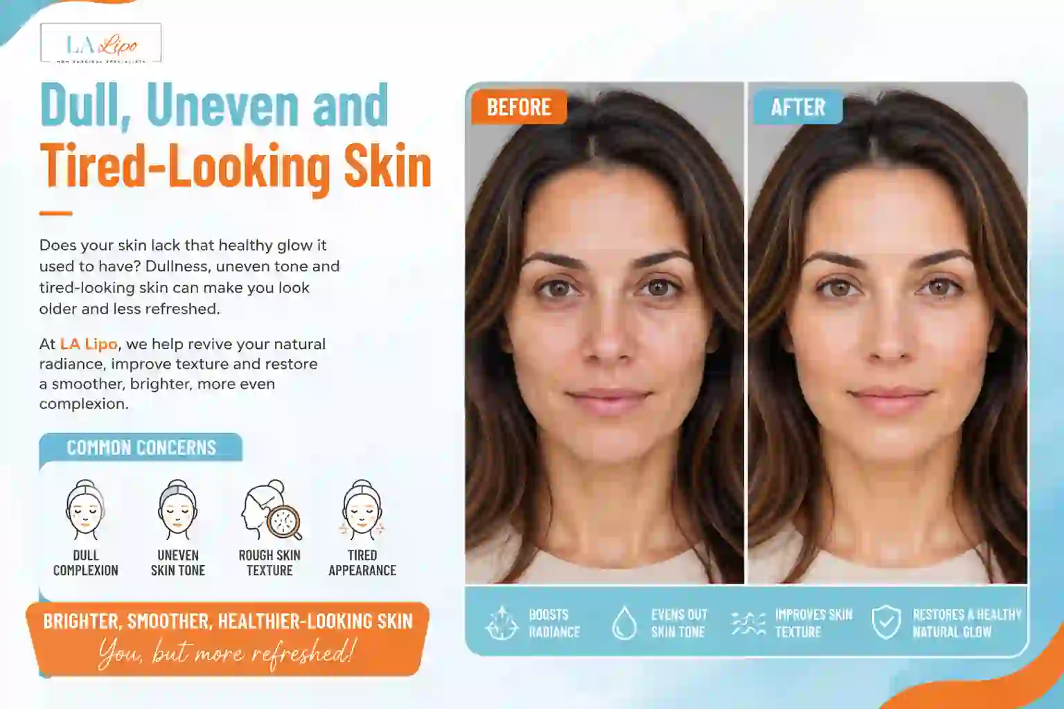 Sign #5: Dull, Uneven and Tired-Looking Skin Bicester